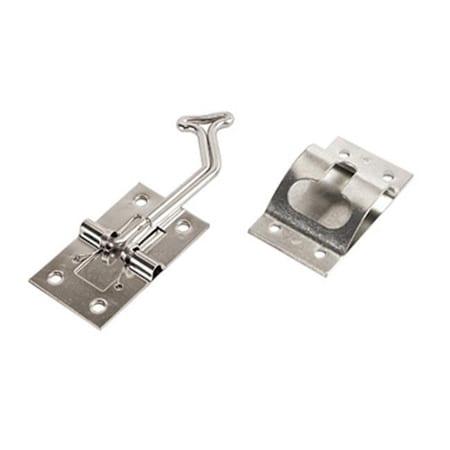 Overtime E275 Entry Door Holder; 45 Degree; Stainless Steel OV342395